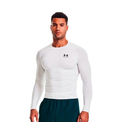 LICRA MANGA LARGA HEATGEAR UNDER ARMOUR 1361524-100 - Image 2