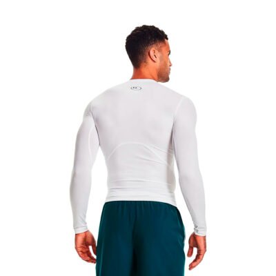 LICRA MANGA LARGA HEATGEAR UNDER ARMOUR 1361524-100 - Image 4