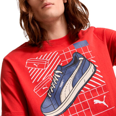 PLAYERA PUMA GRAPHICS SNEAKER 684830-15 - Image 2