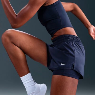 SHORT NIKE ONE DRI-FIT 2 EN 1 DX6012-410 - Image 2